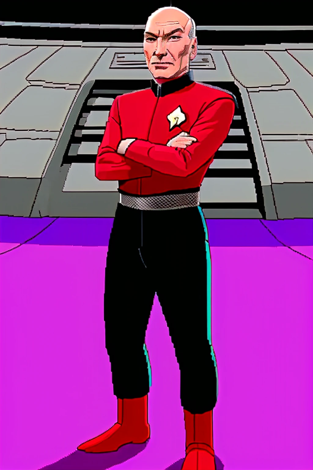 <lora:sq3egastyle:1.3> <lora:tng-picard-n47-v1:0.2>sq3egastyle, a man,  tng-picard