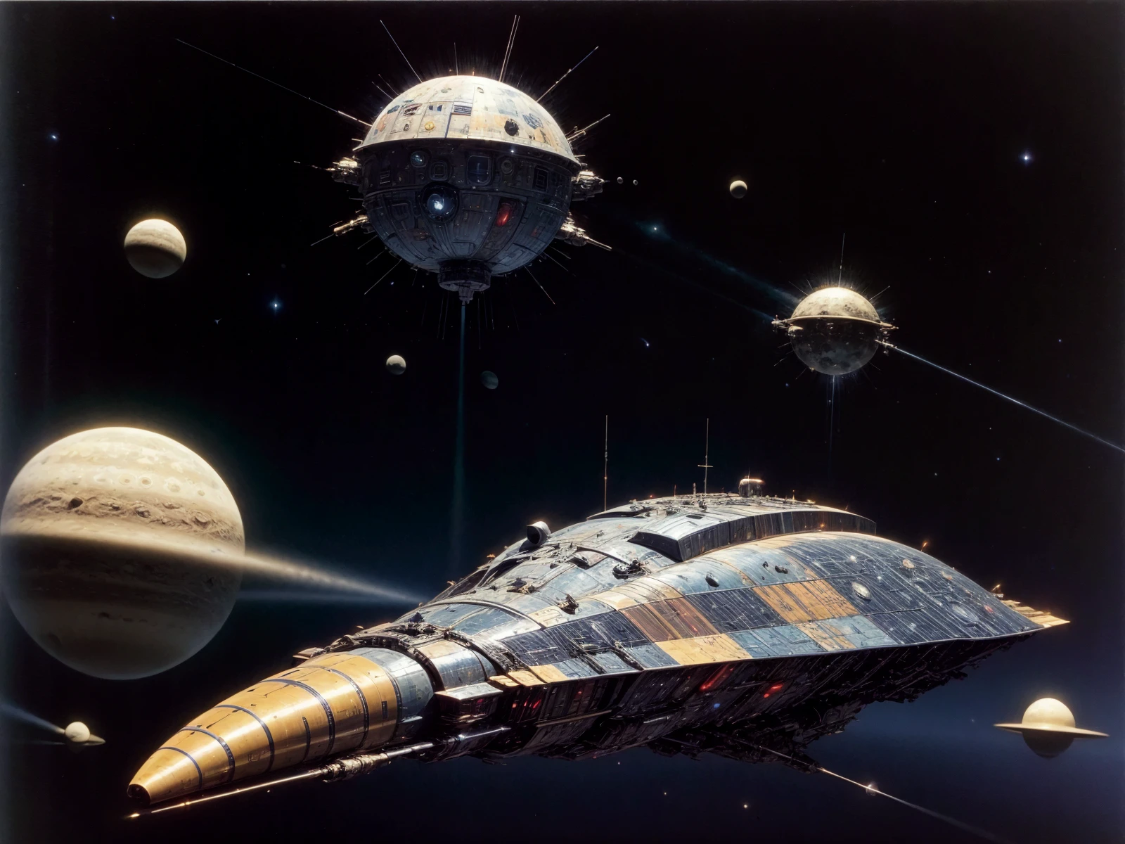 Terran Trade Authority space art style