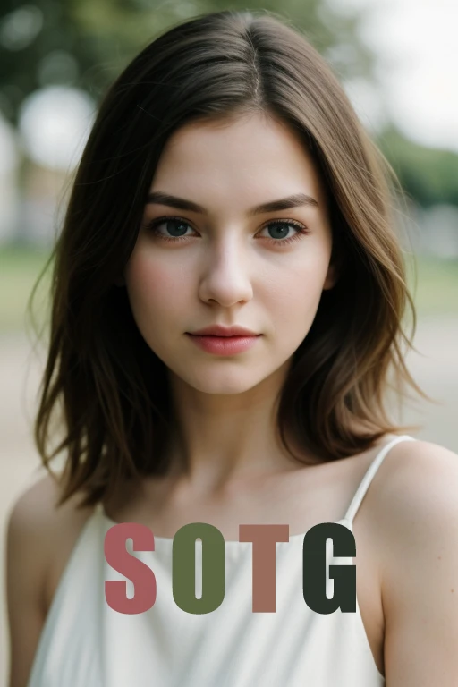 1girl, (face portrait), the most beautiful girl of the world, perfect eyes, closed mouth, looking at viewer, face imperfections, white dress, peaceful, relaxing, lo-fi, 40mm lens, depth of field, bokeh, 8k quality, RAW PHOTO, by professional photographer, rule of thirds, extremely detailed