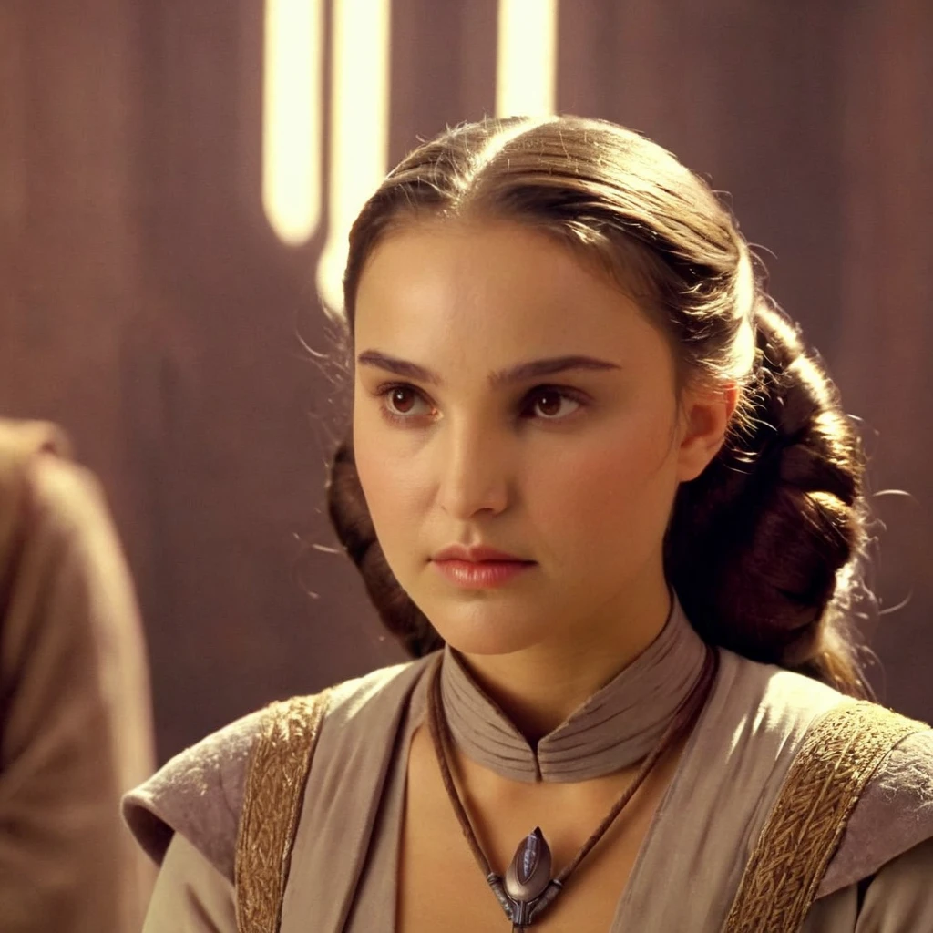 cinematic film still of  <lora:Padme Amidala:1.2>
Padme Amidala a woman with a braid in a room In Star Wars Universe, shallow depth of field, vignette, highly detailed, high budget, bokeh, cinemascope, moody, epic, gorgeous, film grain, grainy