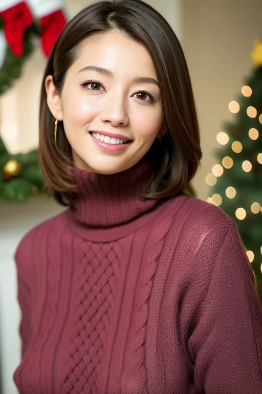1girl,(wearing a turtleneck sweater),(winter jacket),(RAW photo, best quality), (realistic, photo-realistic:1.4), masterpiece, an extremely delicate and beautiful, extremely detailed, 2k wallpaper, Amazing, finely detail, extremely detailed CG unity 8k wallpaper, ultra-detailed, highres, soft light, beautiful detailed girl, extremely detailed eyes and face, beautiful detailed nose, beautiful detailed eyes,cinematic lighting,fireplace,(christmas tree,christmas decorations:1.2),perfect anatomy,smile,half body photo,hero angle
<lora:manabekaori_lora:0.7>