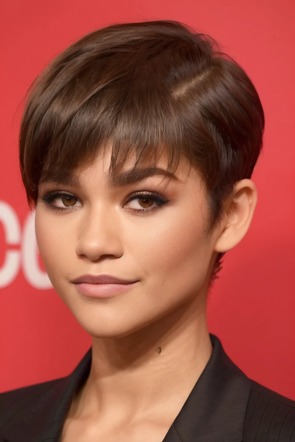 z3nd4y4, face, short hair, bangs <lora:z3nd4y4:0.8>