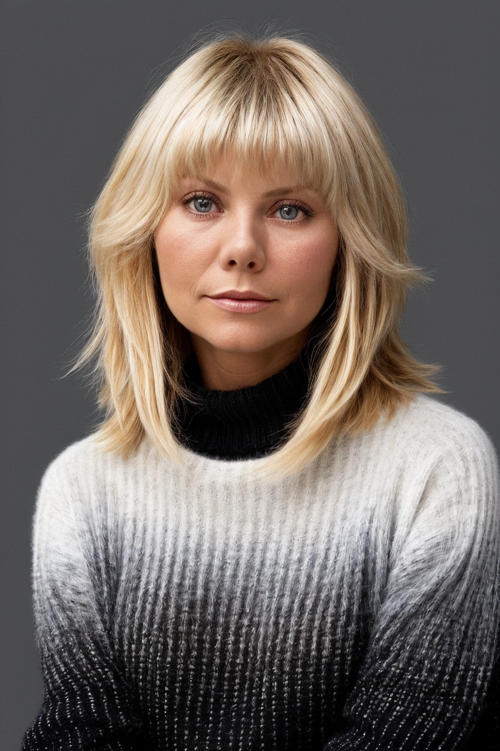 glynisbarber, gradient background, black sweater, portrait,
<lora:GlynisBarberSD:0.8>