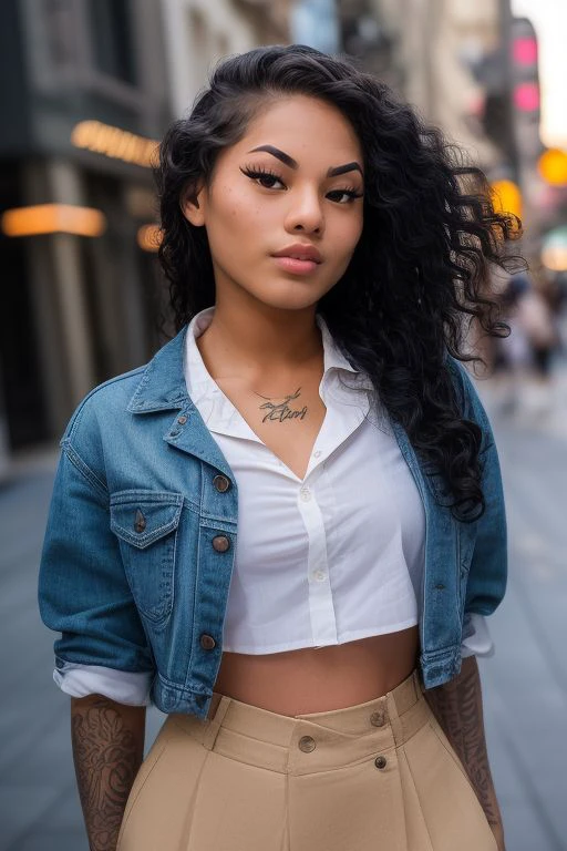 DEN_valentinaomi_SG,
walking down Hollywood boulevard, a busy street scene, public, bustling, crowds, wearing a skirt and blazer,
bokeh, f1.4, 40mm, photorealistic, raw, 8k, textured skin, skin pores, intricate details  <lora:epi_noiseoffset2:1>, epiCRealism  <lora:ClothingAdjuster3:-1.0>