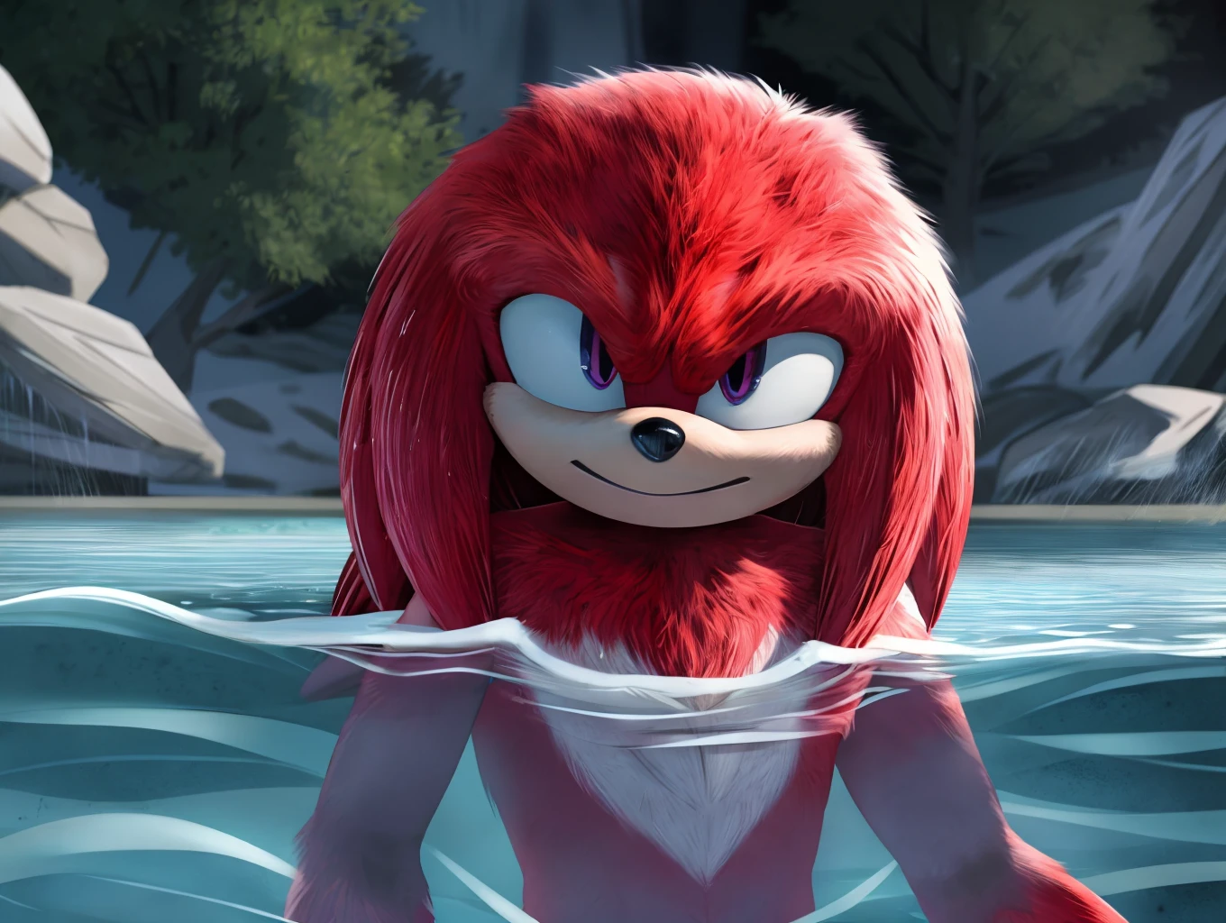 best quality,high quality,
knuckles_the_echidna,submerged in water,wet fur,
<lora:knuckles_1.5_v1:1>