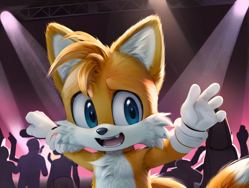 best quality,high quality,
tails_prower,dancing,night club,
<lora:tails_1.5_v1:1>