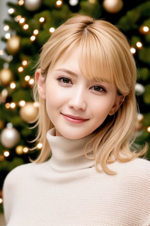 1girl,(wearing a turtleneck sweater),(winter jacket),(RAW photo, best quality), (realistic, photo-realistic:1.4), masterpiece, an extremely delicate and beautiful, extremely detailed, 2k wallpaper, Amazing, finely detail, extremely detailed CG unity 8k wallpaper, ultra-detailed, highres, soft light, beautiful detailed girl, extremely detailed eyes and face, beautiful detailed nose, beautiful detailed eyes,cinematic lighting,snow scenery,fireplace,(christmas tree,christmas decorations:1.2),perfect anatomy,smile,
<lora:fujisakisaori_lora:0.8>