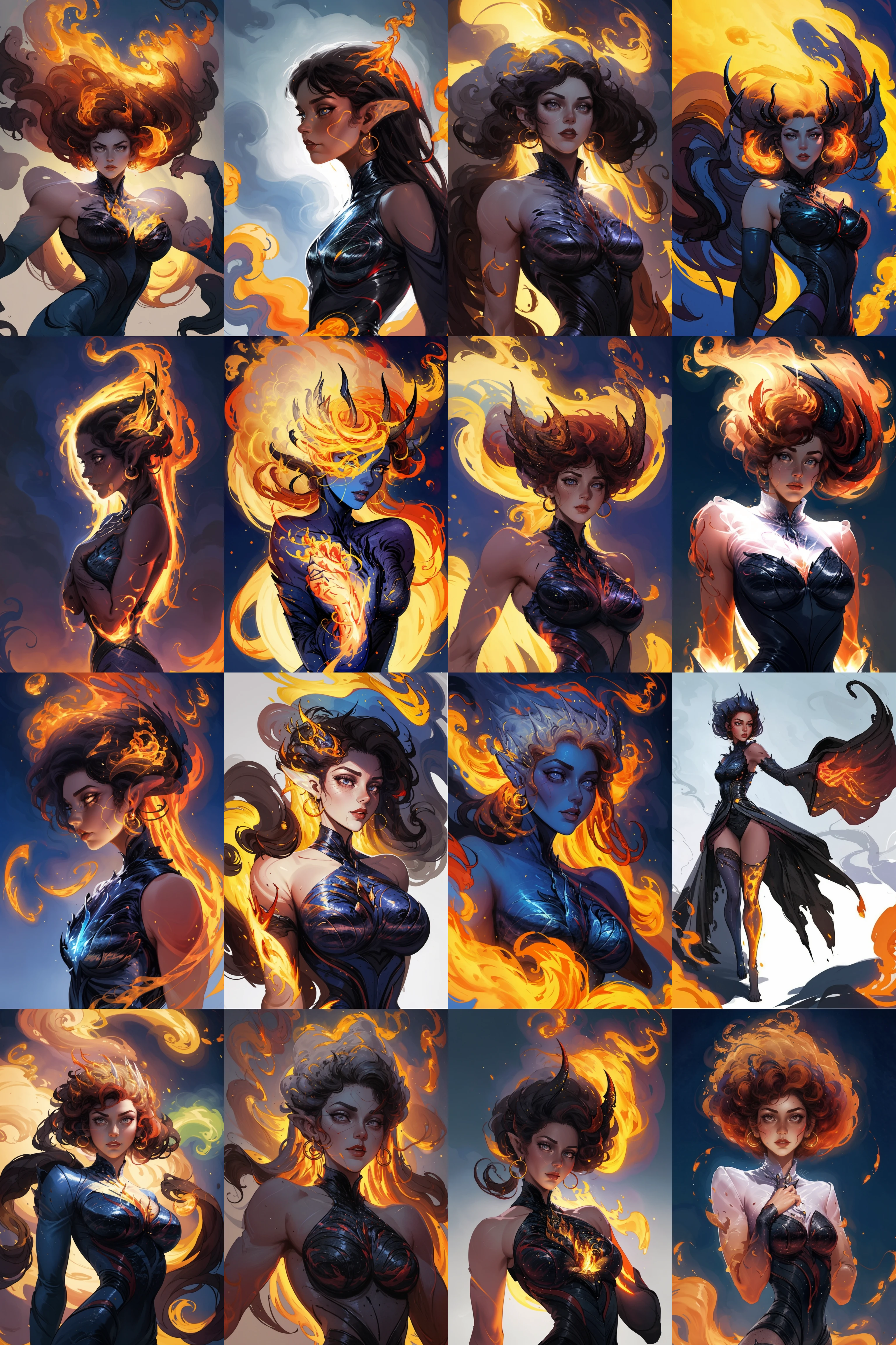 Fire hair fire hair