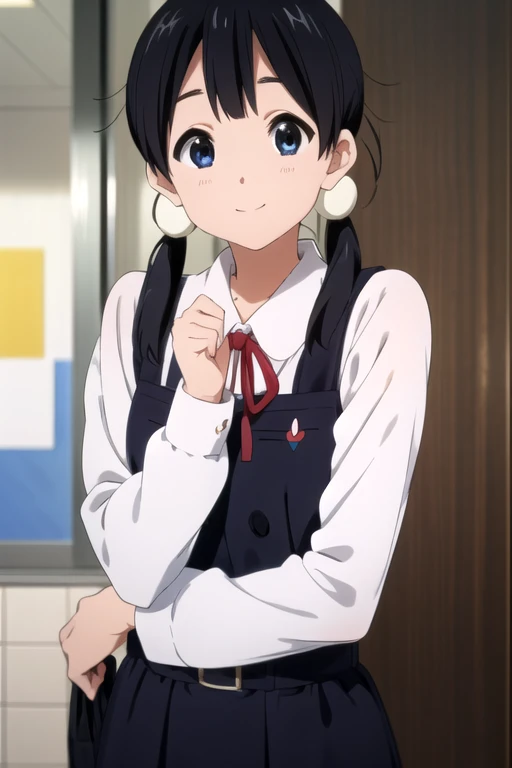 (((pixel-perfect, detail-perfect))), solo, 1girl, <lora:tamako-tamako-01:0.8>, tamako kitashirakawa, school uniform, looking at viewer, smile, upper body