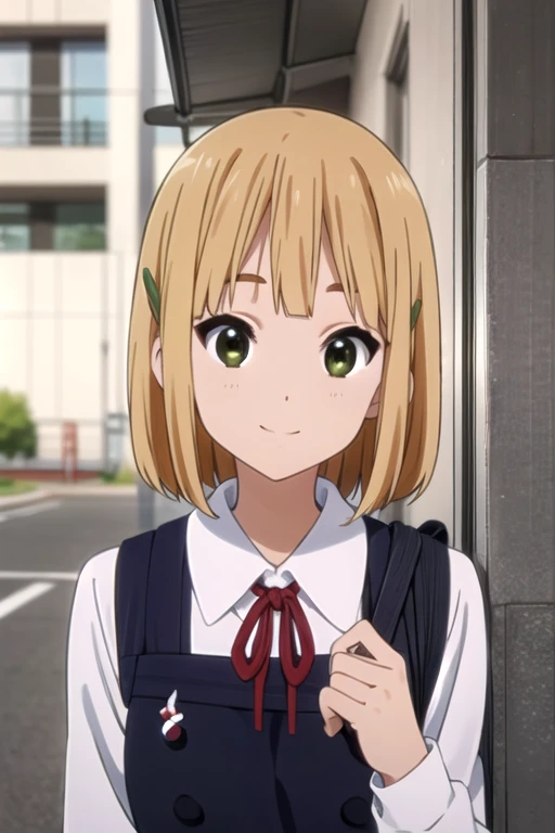 (((pixel-perfect, detail-perfect))), solo, 1girl, <lora:midori-tamako-01:0.8>, midori tokiwa, school uniform, looking at viewer, smile, upper body