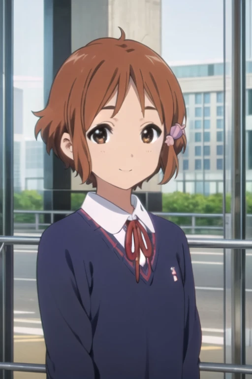 (((pixel-perfect, detail-perfect))), solo, 1girl, <lora:kanna-tamako-01:0.8>, kanna makino, school uniform, sweater, looking at viewer, smile, upper body