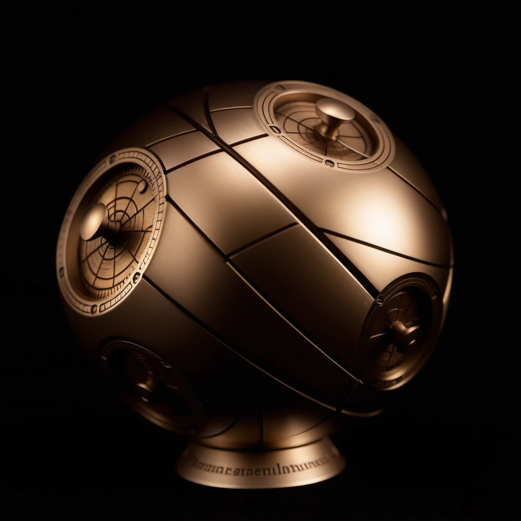 Dark-Sphere1024, a spherical steampunk machine, white background, energy, powerfull, highly detailed, photography, ultra sharp, film, bokeh, professional, 64k <lora:Dark-Sphere1024:0.8>