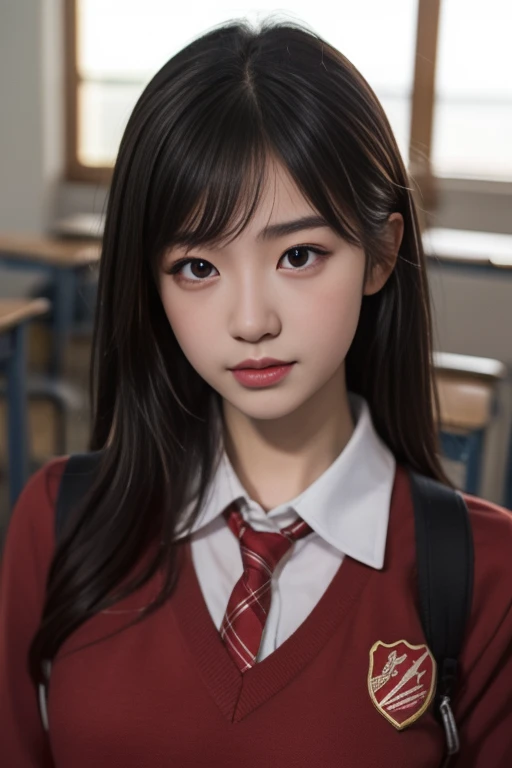ltra-detailed,highly detailed,best quality,masterpiece,illustration,realistic,photorealistic,
xiaofu, 1girl, solo, school uniform,
<lora:xiaofu_v1_04:0.7>