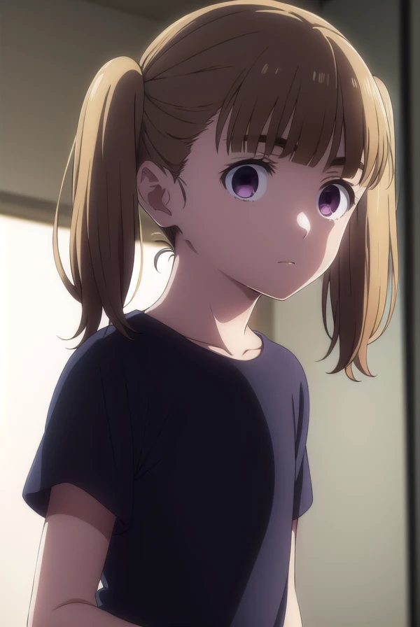 shiorikobayakawa, <lora:shiori kobayakawa s1-lora-nochekaiser:1>,
shiori kobayakawa, bangs, brown hair, twintails, (purple eyes:1.1), blunt bangs, empty eyes,
BREAK short sleeves, pants, black shirt, t-shirt,
BREAK outdoors,
BREAK looking at viewer,
BREAK <lyco:GoodHands-beta2:1>, (masterpiece:1.2), best quality, high resolution, unity 8k wallpaper, (illustration:0.8), (beautiful detailed eyes:1.6), extremely detailed face, perfect lighting, extremely detailed CG, (perfect hands, perfect anatomy),