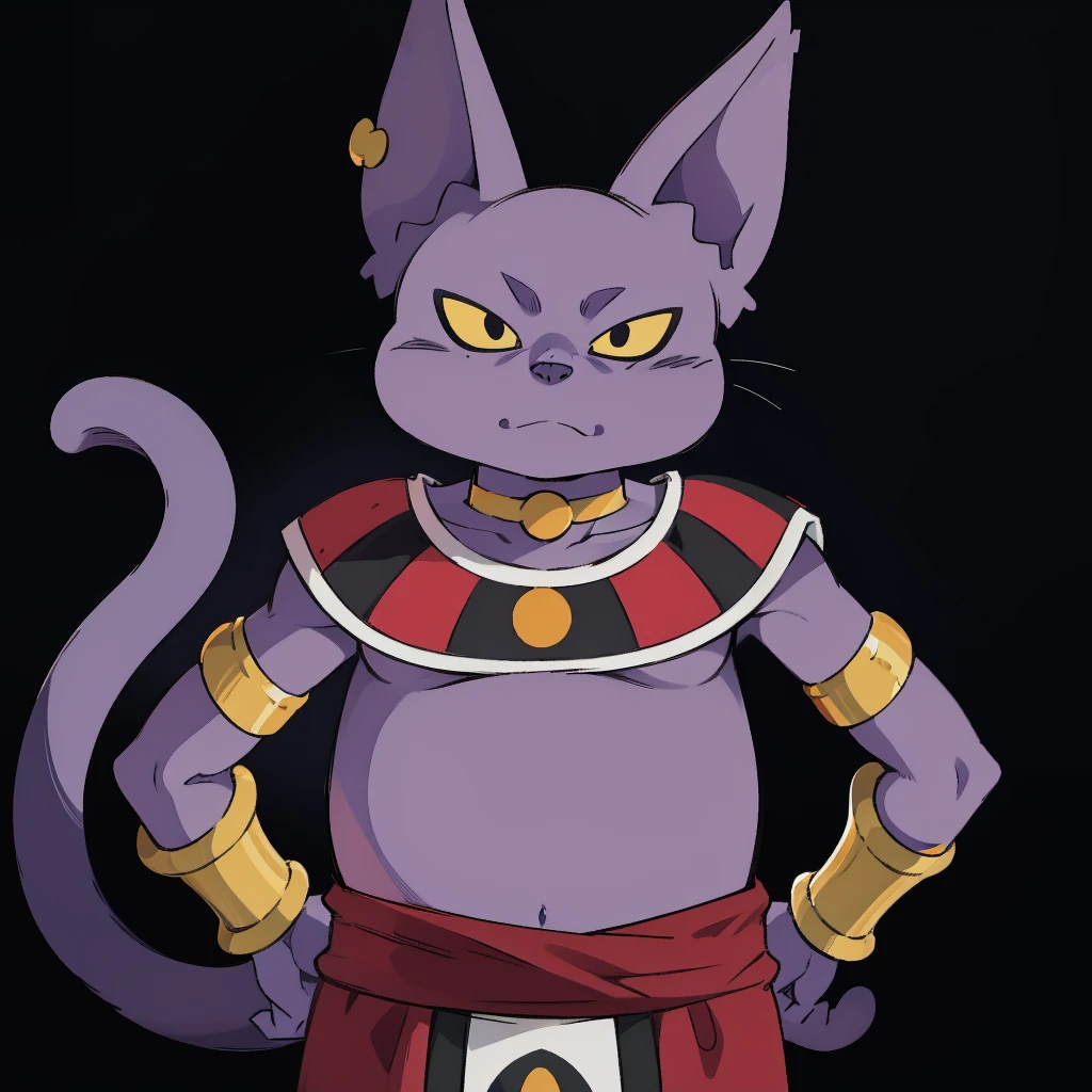 Best_QualityPos, RAW photo, intricate details, best quality, 8k uhd, soft lighting, 1boy, solo, black eyes, colored sclera, yellow sclera, animal ears, cat tail, colored skin, purple skin, collarbone, earrings, bracelet, jewelry, armlet, armband, choker, egyptian clothes  <lora:Champa:0.7> <lora:LowRA:0.6>