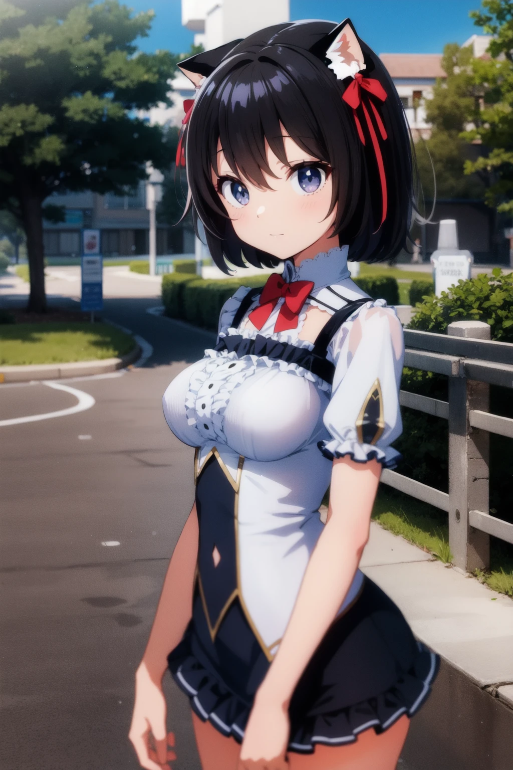 (best_quality),(anime_screencap),(1girl,solo),koharu,Upper_body,outdoors,<lora:koharu_v1.2:1>,