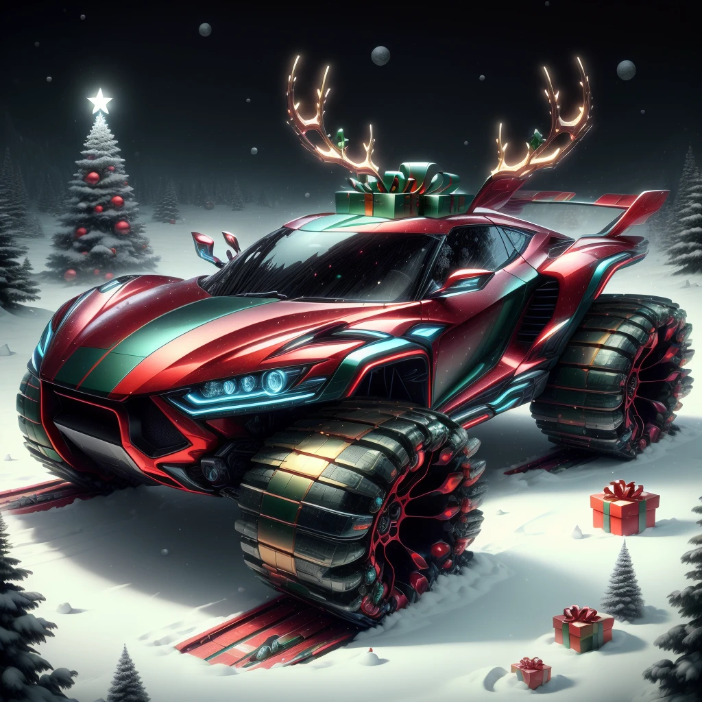 <lora:add_detail:0.8>,
<lora:XmasTech-20:1>, scifi, XmasTech,
car