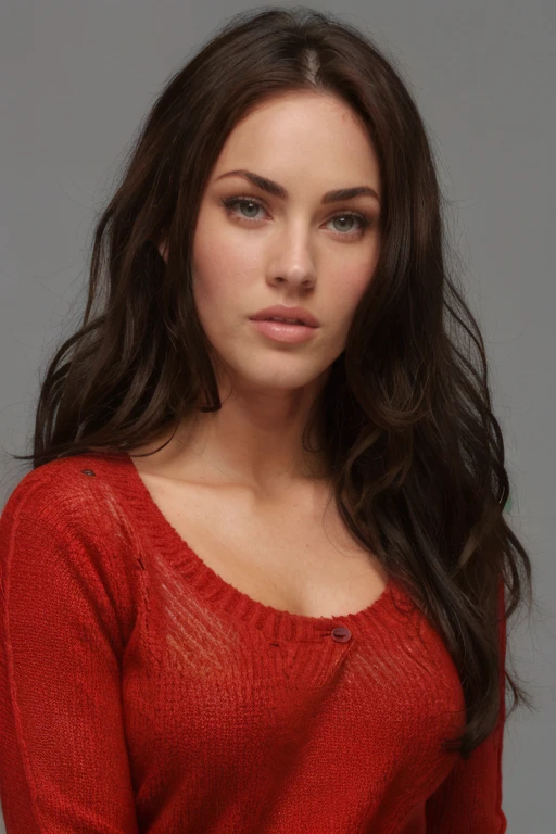 m3g4nf0x, face , red sweater <lora:m3g4nf0x:0.8>
