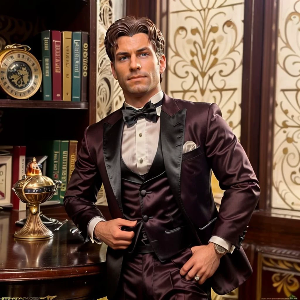 professional photography, portrait of maxsteel person, still film, high resolution, 4k, photo by Sacha Goldberger, <lora:maxsteel_52650:1> <lora:khokhloma_style:1>