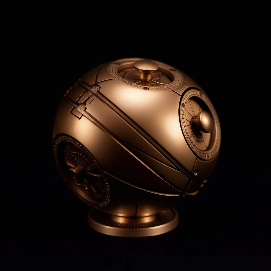 Dark-Sphere1024, a spherical steampunk machine, steampunk background, energy, powerfull, highly detailed, photography, ultra sharp, film, bokeh, professional, 64k <lora:Dark-Sphere1024:0.8>