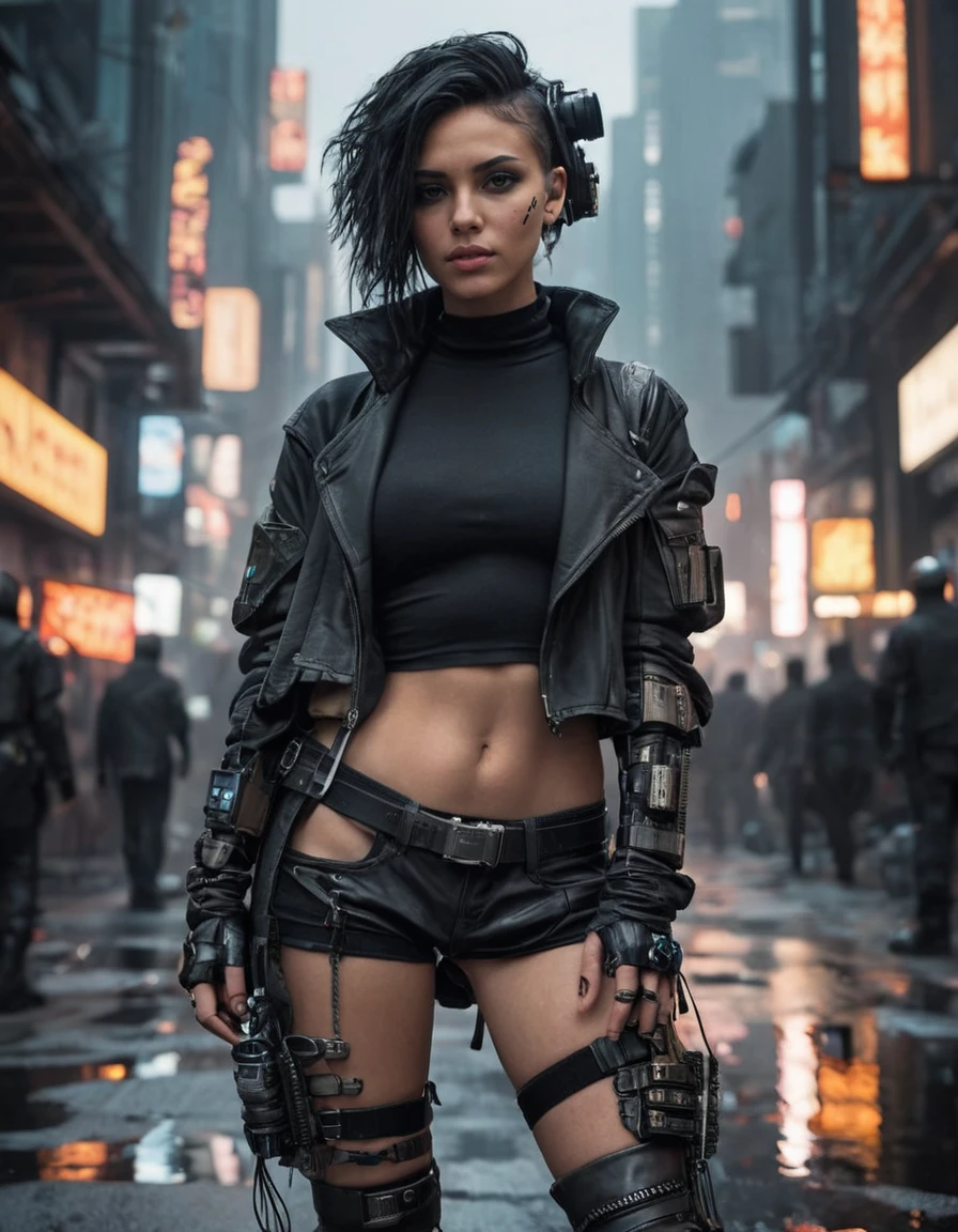 __**/socazoom__ (dystopian cyberpunk style:1.5) photo of a __**/socaexpressionhappy__ {__**/socamoodhappy__|__**/socamoodneutral__} __**/socaphysique__ young {18|19|20|21|22|23|24|25|26|27|28|29} year old (__**/socanationality__:1.3) woman with __**/socawomanhair__, brown eyes, __**/socawomanbody__, (perfect hands:1.3).
She is wearing (cyberpunk:1.3) ({__**/socaoutfitcolor__ __**/socaoutfitfabric__ __**/socaoutfitcold__, {boots|combat boots|high heeled boots}|__**/socaoutfitcolor__ __**/socaoutfitfabric__ __**/socaoutfitwarm__, __**/socashoes__|__**/socaoutfitcolor__ __**/socaoutfitfabric__ __**/socaoutfitluxury__, __**/socaluxuryshoes__|__**/socaoutfitcolor__ __**/socaoutfitfabric__ __**/socaoutfitcold__, __**/socashoes__}:1.1). 
She is __**/socaposition__ in a (gritty dystopian cyberpunk scifi:1.3) __**/socalocaleurban__ with __**/socalocaleurbandetails__ and __**/socalocaleurbandetails__, {night|evening|midnight}, (dark:1.3), {cloudy|raining|overcast}.
__**/stdposmuted__