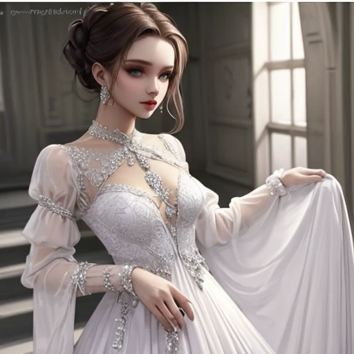 dress,<lora:佳人-000010:1>, beauty,