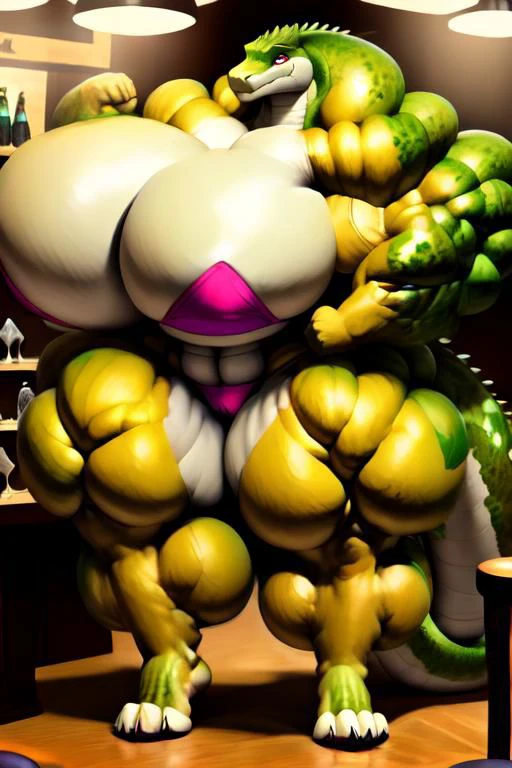 Hyper Furry Muscles v1.0 alpha