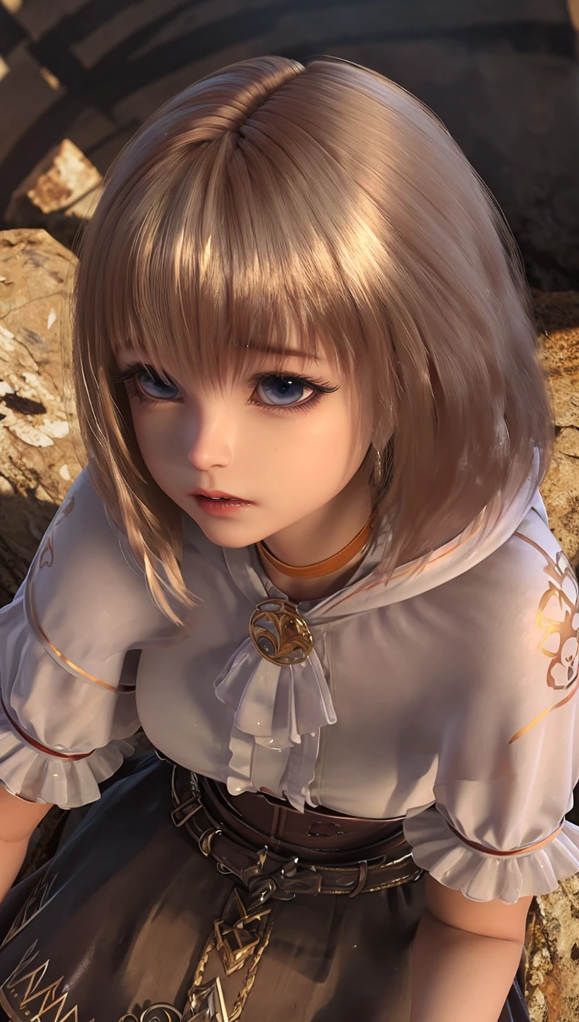 vvan,standing dumb hair,blue eyes,<lora:vvan_20231228162952-000006:0.8>,white hair,