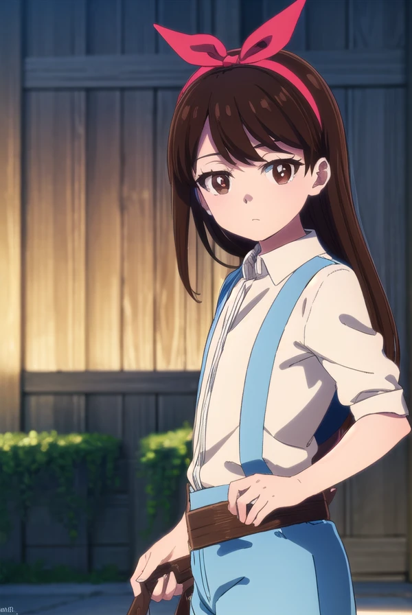 zombieanju, <lora:zom100 anju s1-lora-nochekaiser:1>,
anju, long hair, black hair, (brown eyes:1.5), hairband, ribbon, hair ribbon,
BREAK shirt, bow, white shirt, short sleeves, suspenders,
BREAK outdoors, village, sun, sky, clouds,
BREAK looking at viewer, (cowboy shot:1.5),
BREAK <lyco:GoodHands-beta2:1>, (masterpiece:1.2), best quality, high resolution, unity 8k wallpaper, (illustration:0.8), (beautiful detailed eyes:1.6), extremely detailed face, perfect lighting, extremely detailed CG, (perfect hands, perfect anatomy),