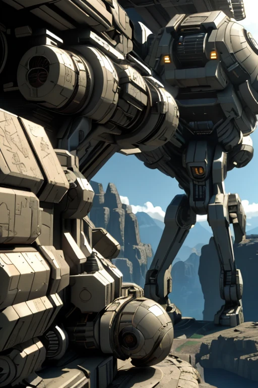 sci-fi, outer planet development, (realistic)