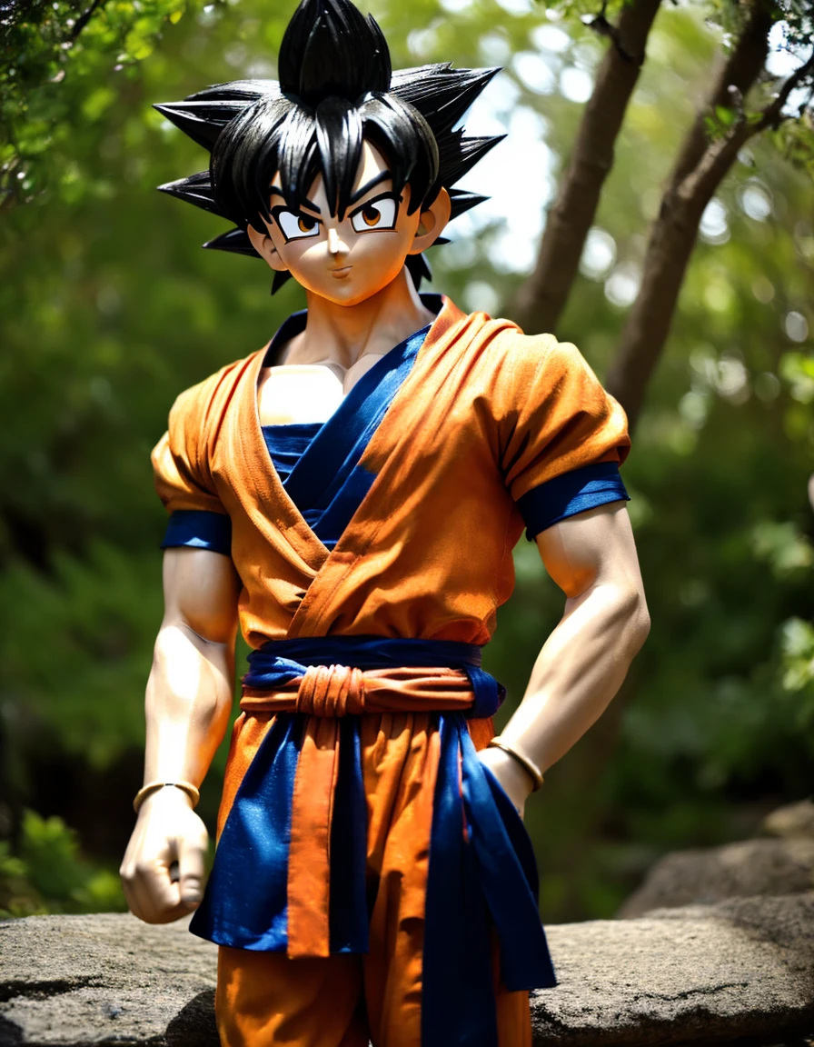 goku posing in an outdoor location, kkw-ph-1, kkw-detailMe-v1.0, <lora:kkw-better-v1.0a:0.38>, kkw-animegao, <lora:kkw-animegao-v1.0a:1>