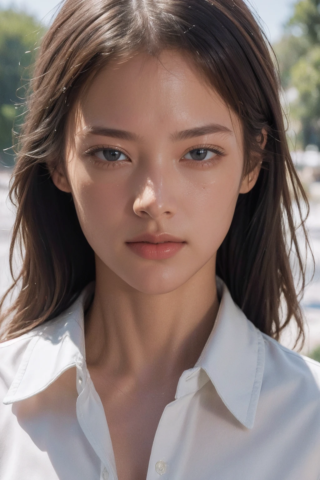 (best quality:1.4),(masterpiece:1.4),(photorealistic:1.4),(Realistic:1.2),(ultra high res, raw photo:1.4),(hdr, hyperdetailed:1.2),(8K:1.2),cinematic photo 1girl,collared dress,black long hair,<lora:Again_Girl_A1:1>,(white collared shirt:1.4),
