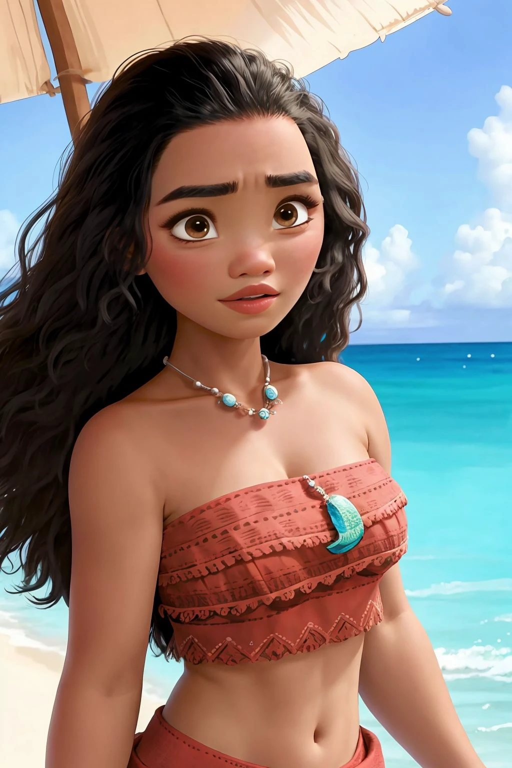 <lora:Moana_v1:1> moana, upper body