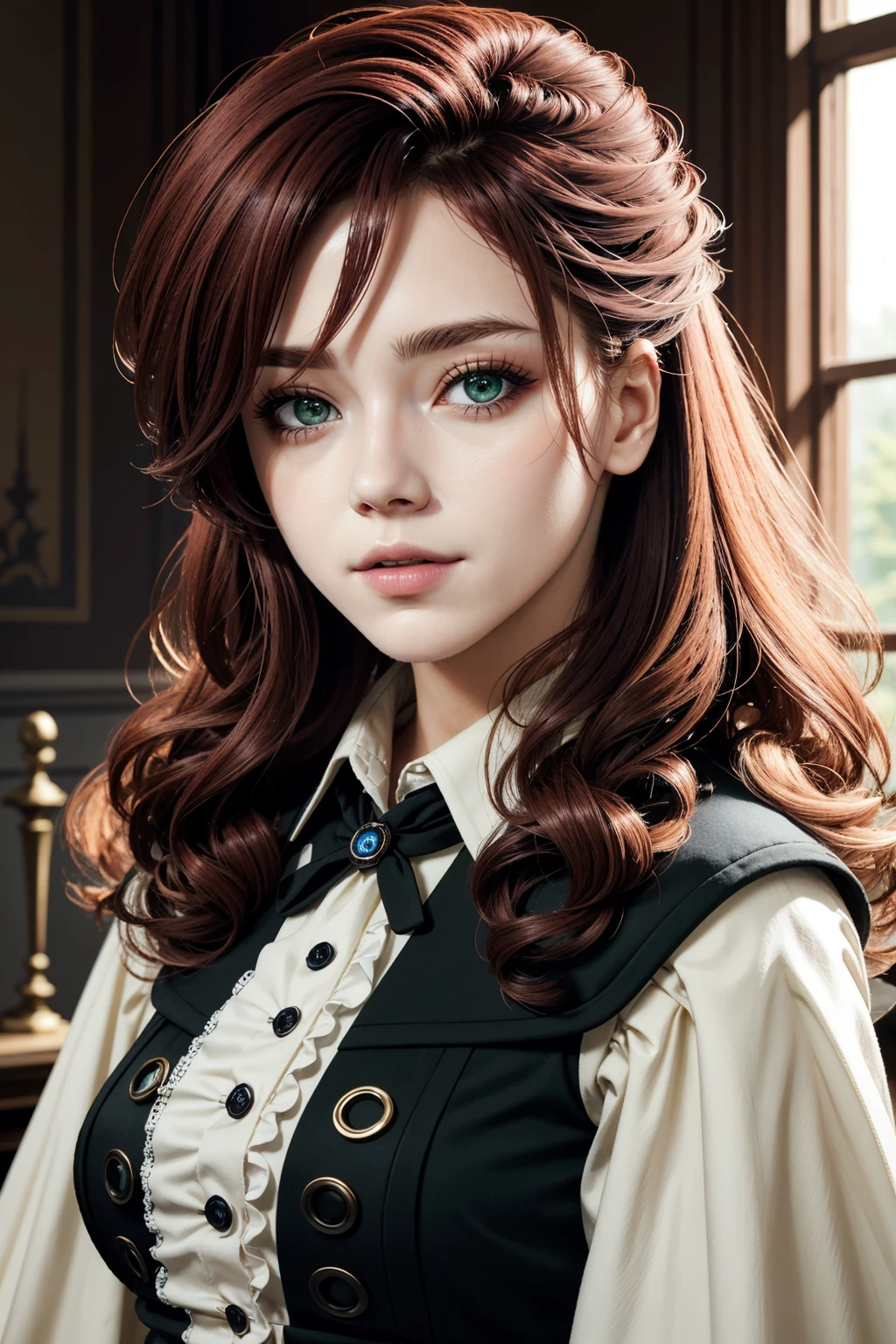 ((ultra detailed, masterpiece, best quality))
<lora:ACUElise:0.9>
ACUElise, 1girl, solo, red hair, green eyes, portrait