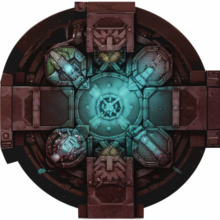 sphulktile, tile, corner, slime everywhere, top view, tile, <lora:SpaceHulk_Tiles:1>