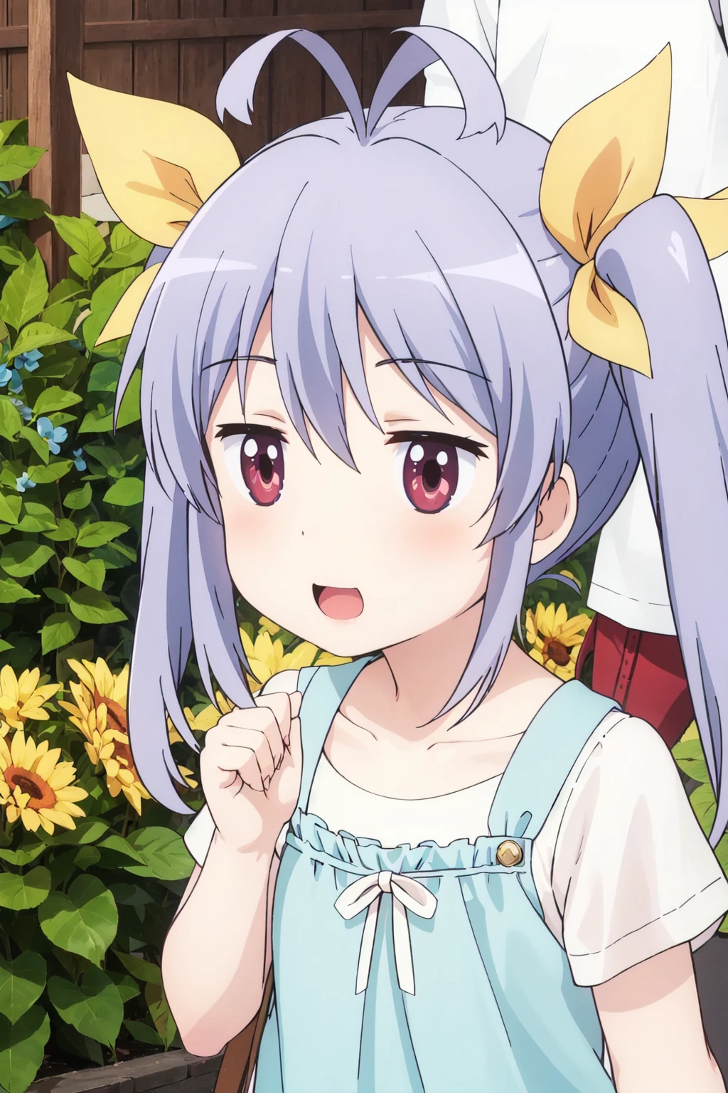 <lora:0 nonrenge:1>,nonrenge,a very young child,in summer,happy,
