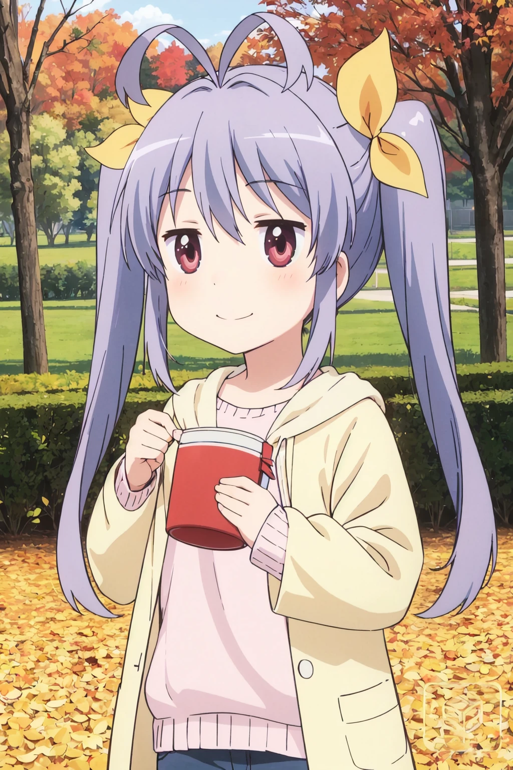 <lora:0 nonrenge:1>,nonrenge,a very young child,in autumn,smile,