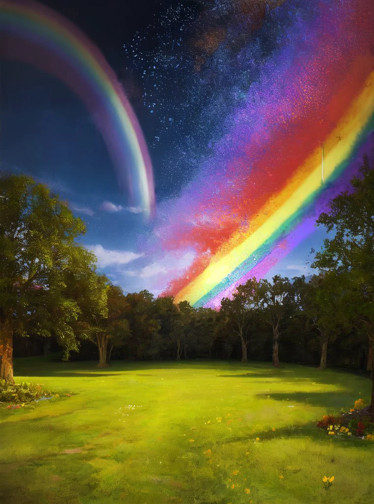 (late night,:1.1) Rainbow, glade
<lora:Emo:-1>