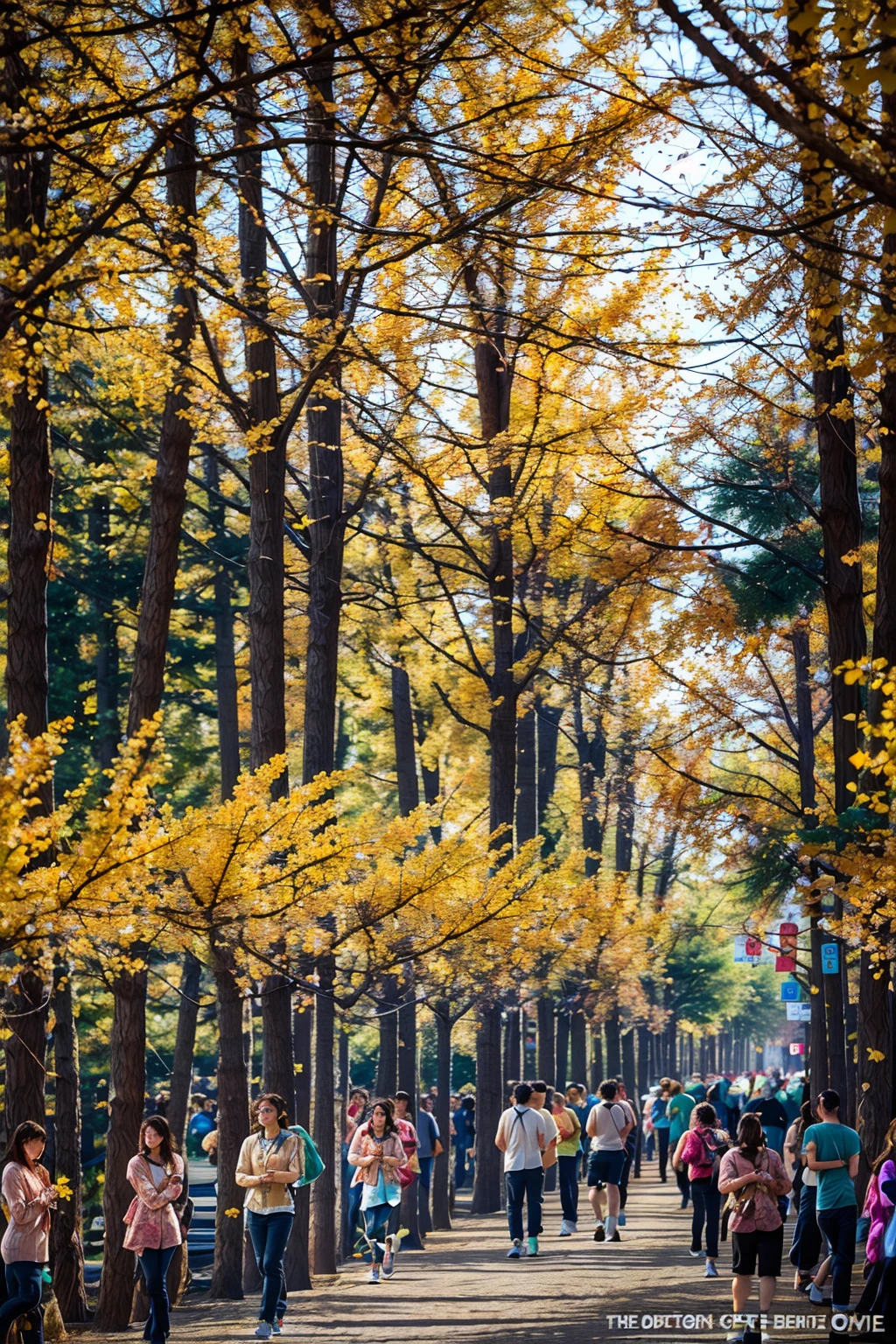 outdoors,<lora:ginkgo_v1:0.7>,ruanyi0001,crowd,people,<lora:detail_slider_v4:5>,, best quality,masterpiece,high quality,real,realistic,super detailed,full detail,8K,