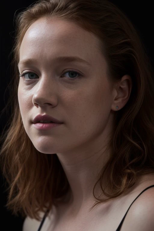 Top quality, (Bright lighting: 0.7), Masterpiece, Shoot at a large angle, RAW photo (Pale 15 year old Irish woman, Look up at the viewer), Cute, (dressed, disheveled, Bright red unkempt hair), (Sitting), full-body portraits, Perfect face, mesmerizing eyes, bright detail, Pouting lips, (High skin detail), , Small breasts, (blue tint: 0.6), (Dirty: 0.8), (Bloody: 0.7), key lighting, (Backlight: 0.5), Medium depth of field, Canon 5D, 50mm lens, f/4 aperture, (Ultra-detailed, complexdetails), Sharp focus, pastelcolor, 8K, Absurd, 8mm film grain, War photography,Flirting with camera,realistic ,real life,selfie,wearing clothes,black cloths,ear rings and nose piercing