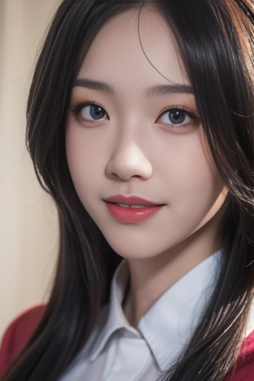 ltra-detailed,highly detailed,best quality,masterpiece,illustration,realistic,photorealistic,
qingqingzi,1girl, upper body,looking at viewer, smile, portrait, close-up,
<lora:qingqingzi_v1_03:0.7>