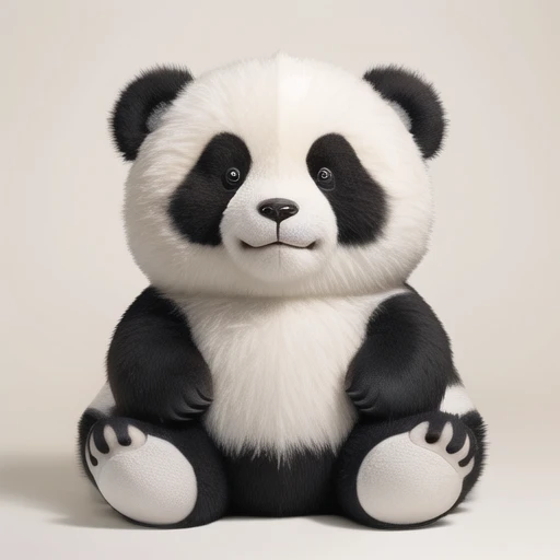 stuffed toy,solo, no humans,panda,<lora:stuffed_toy1.5v1.2:1>