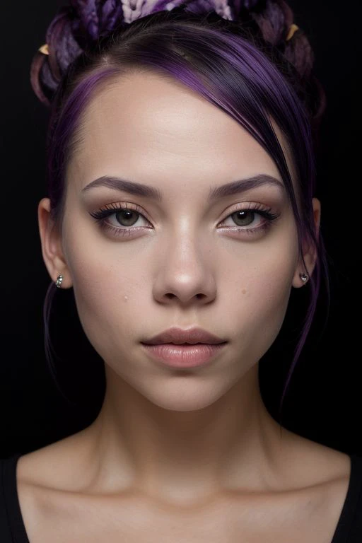 DEN_shannyn_visceralMK2,
(headshot:1.2) portrait on a (plain black background:1.2), (headshot:1.2), (face focus:1.1), (facing the camera:1.2), Head in the centre, (eye contact:1.3), (intense stare:1.1), mouth open, (facing straightforward:1.2), (forward facing:1.1), Head, face, Head focus, Head tilted down, looking slightly up at the camera,
bokeh, f1.4, 40mm, photorealistic, raw, 8k, textured skin, skin pores, intricate details <lora:epi_noiseoffset2:1>, epiCRealism