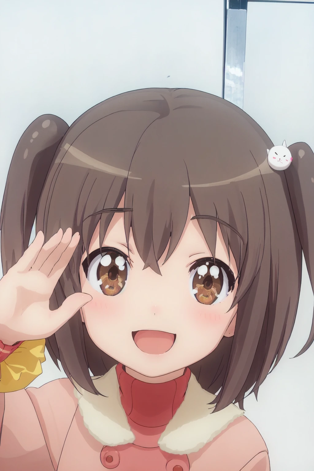 <lora:0 nonhonokaV2:1>, nonhonoka,a very young child,looking_at_viewer,happy,