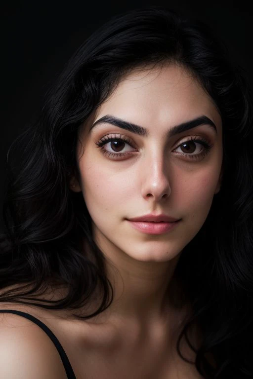 DEN_shiftymine_OF,
(headshot:1.2) portrait on a (plain black background:1.2), (headshot:1.2), (face focus:1.1), (facing the camera:1.2), Head in the centre, (eye contact:1.3), (intense stare:1.1), mouth open, (facing straightforward:1.2), (forward facing:1.1), Head, face, Head focus, Head tilted down, looking slightly up at the camera,
bokeh, f1.4, 40mm, photorealistic, raw, 8k, textured skin, skin pores, intricate details <lora:epi_noiseoffset2:1>, epiCRealism,