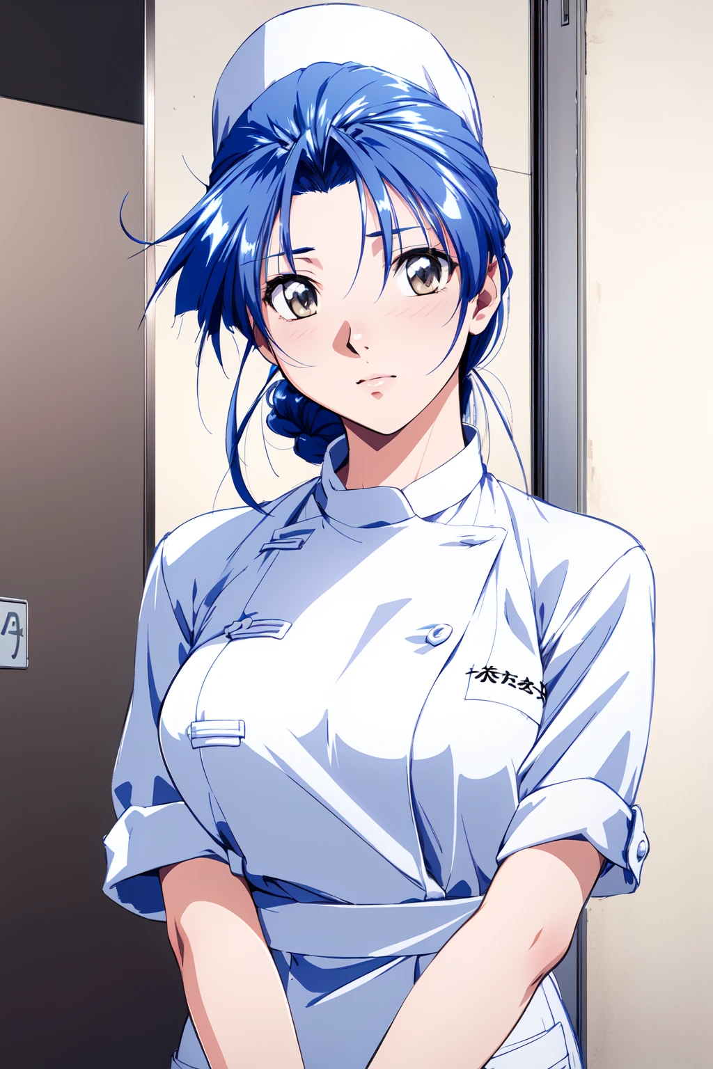 (RAW photo, best quality), 1girl, natural lighting,
<lora:innai_kansen_sugimura_hiroko_v2_2:1>, sugimura hiroko, nurse,