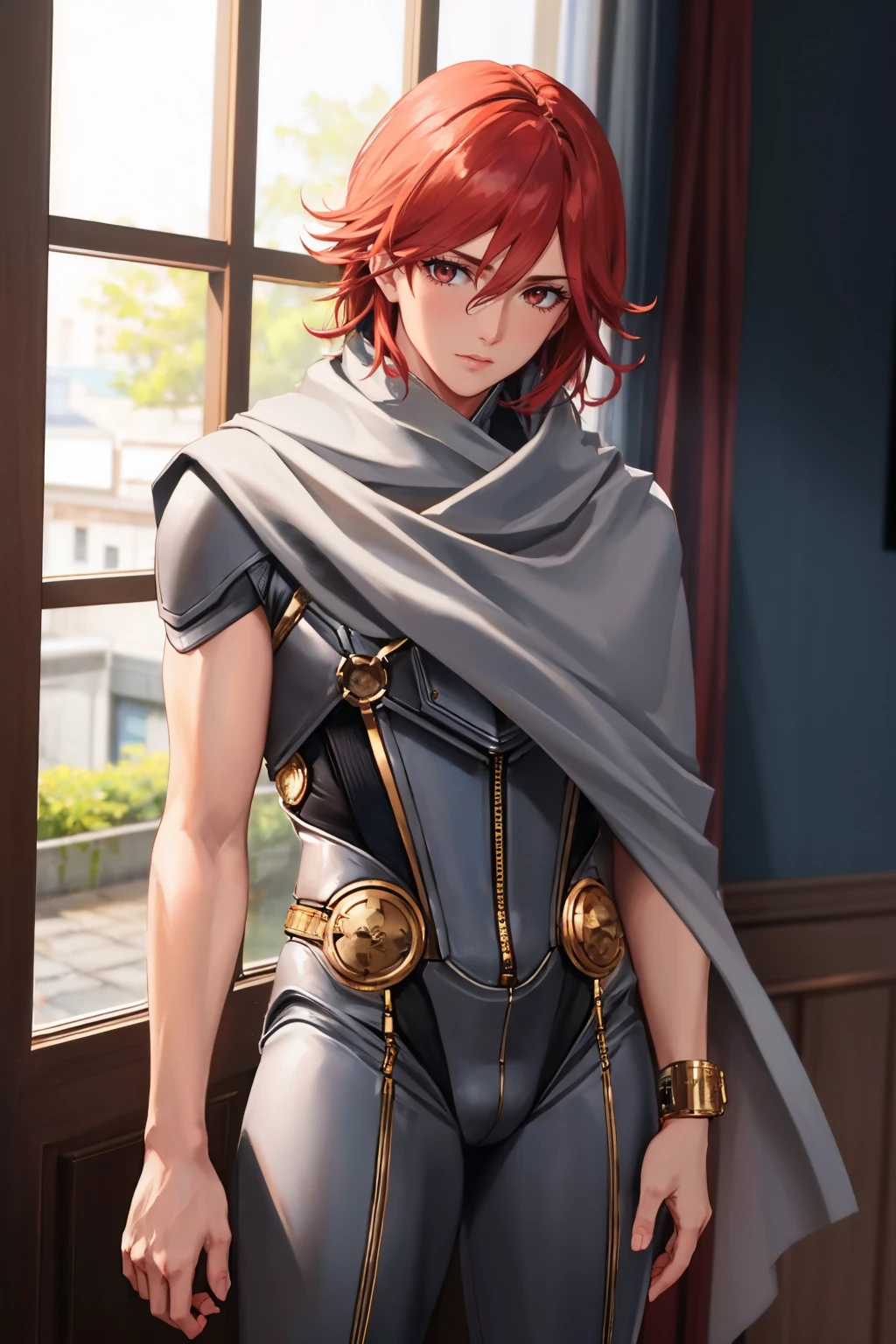 masterpiece, best quality,
<lora:zs_Heat:1> heatdds, bodysuit, cloak