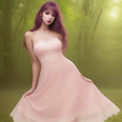 best beauty,long   back   hair,   pink   lace   dress,outdoors,  absurdres,<lora:ç»çé¸:1>,