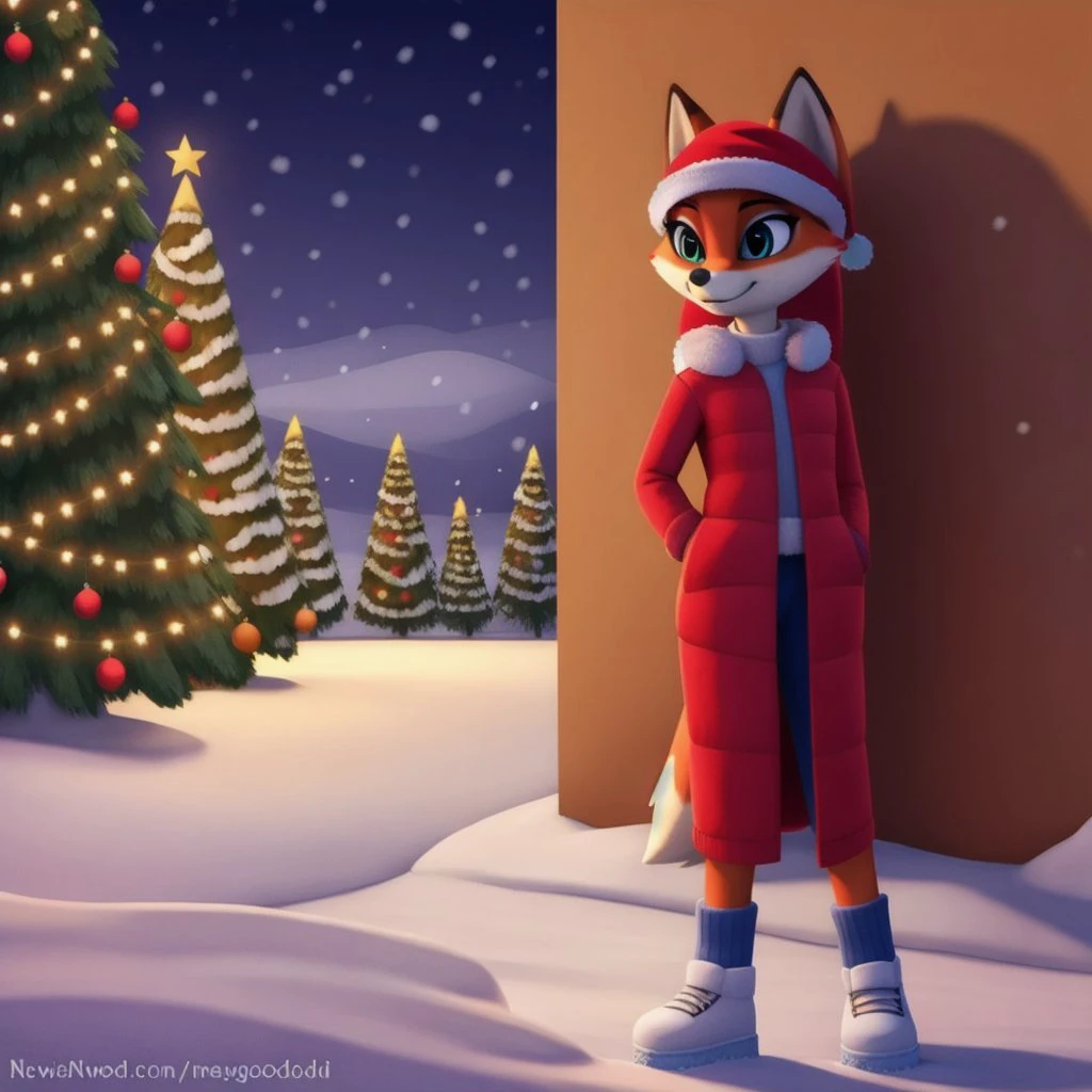 <lora:NewNuPogodi_Fox:0.5>
newnupogodi_fox, fox, 1girl, solo, masterpiece, winter, christmas,