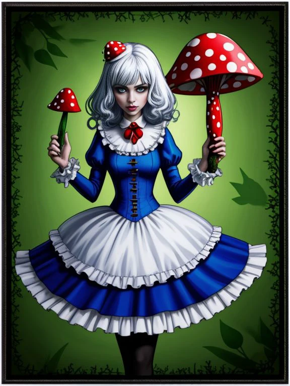 Vickie_Zane is an Amanita Elemental,
Alice in Wonderland Style